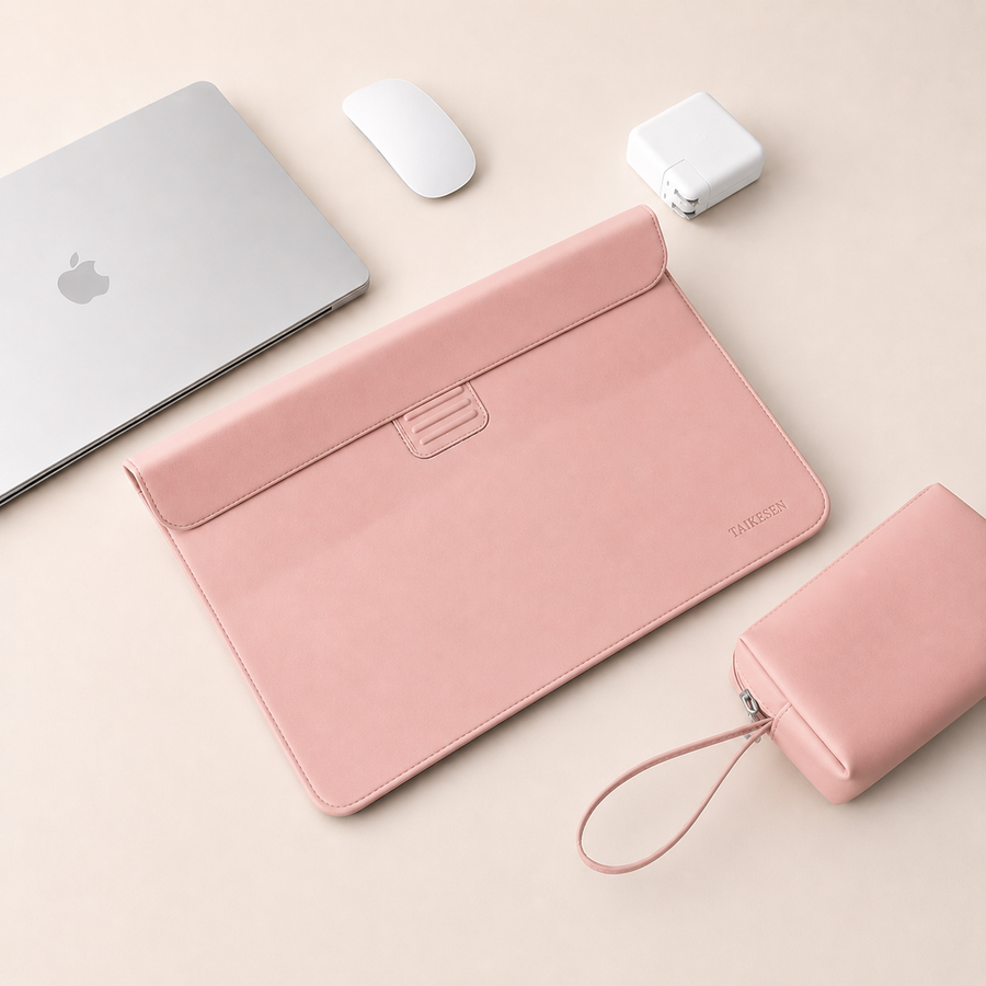 UP RIGHT DESK - Ergonomic Laptop Stand & Sleeve