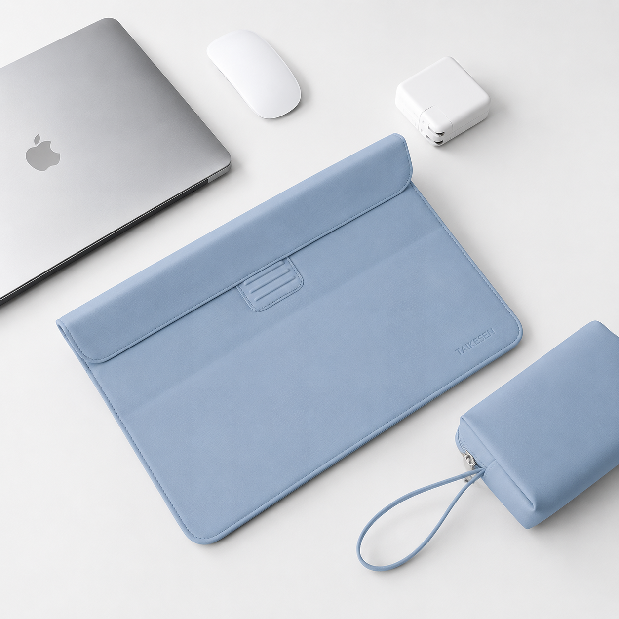 UP RIGHT DESK - Ergonomic Laptop Stand & Sleeve