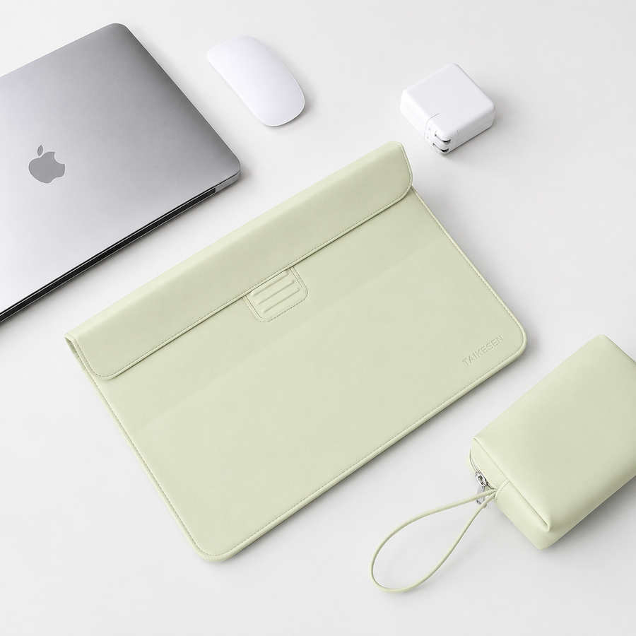 UP RIGHT DESK - Ergonomic Laptop Stand & Sleeve